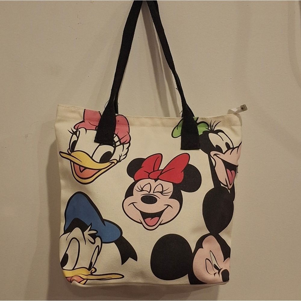Disney Mickey Mouse & Friends Canvas Tote Bag